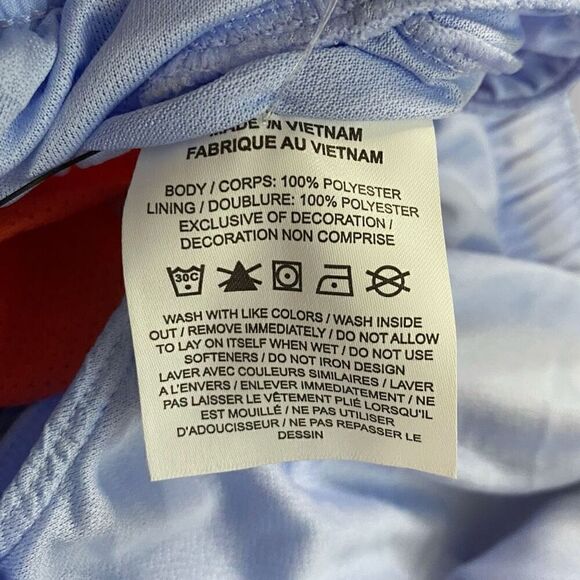 Nike Dri-FIT Tempo Womens Brief-Lined Graphic Running Shorts DQ6366-425 New - Picture 7 of 8